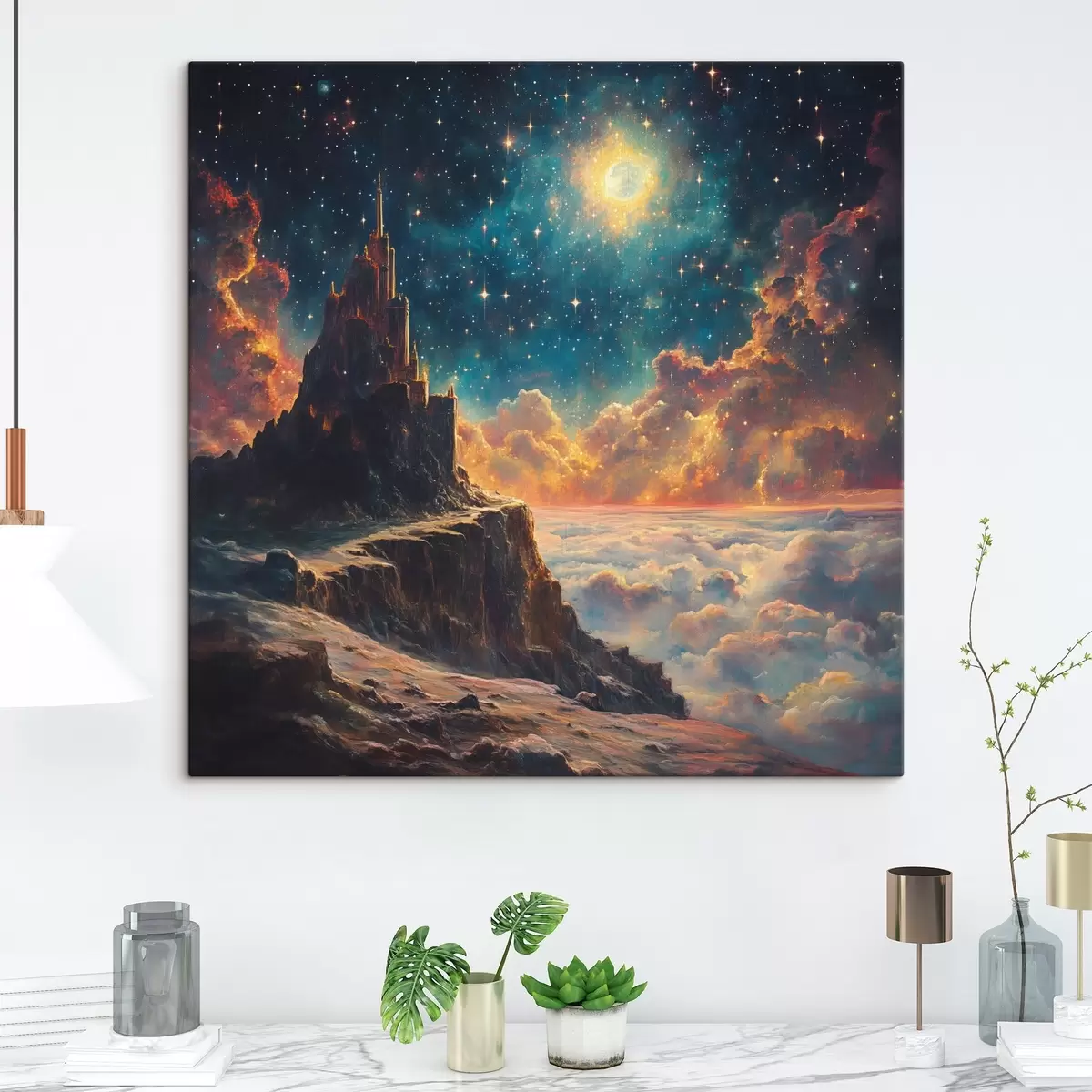 Pilt Mäed ja öine tähistaevas s42500