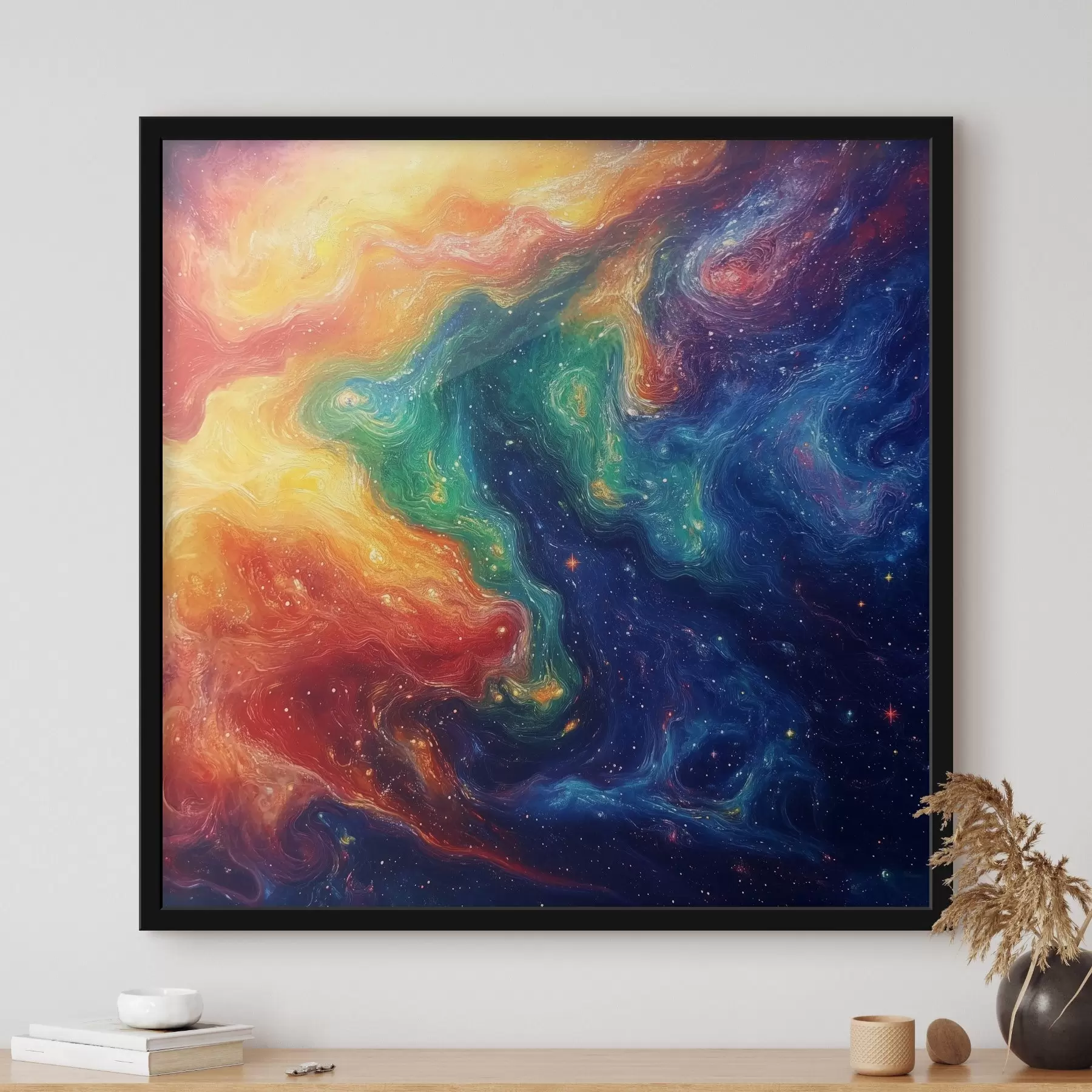 Fototapeedid Abstraktsioon erksates värvides f42507