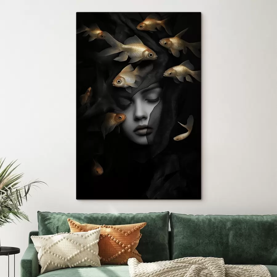 Pilt Tüdruk ja kala s42612