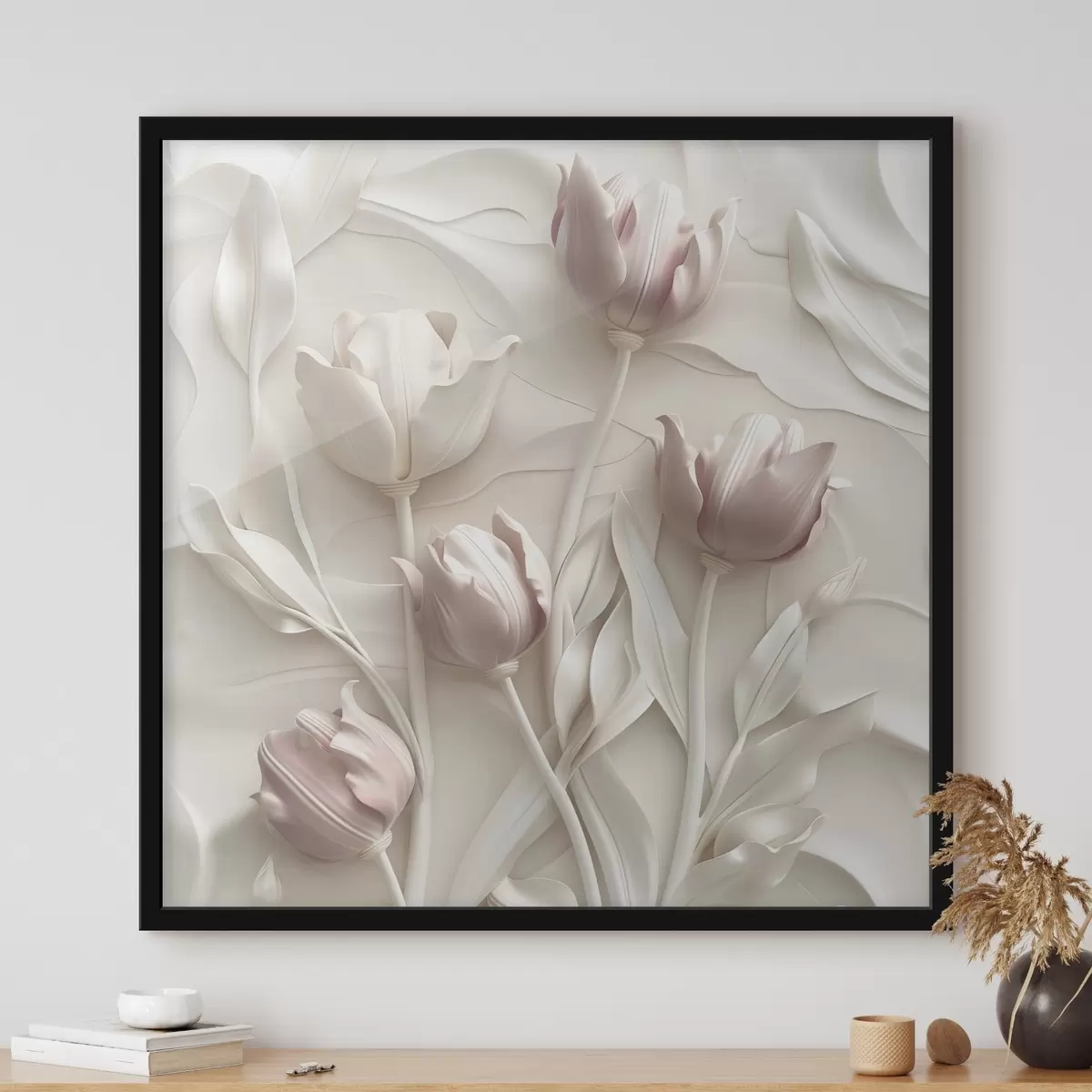 Plakat Mahulised õrnad lilled f42613