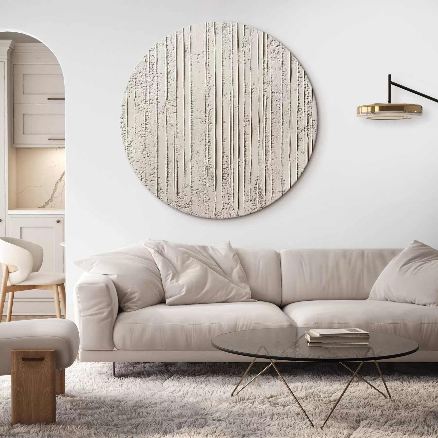 Pilt Tekstuurne ühevärviline abstraktsioon r42614