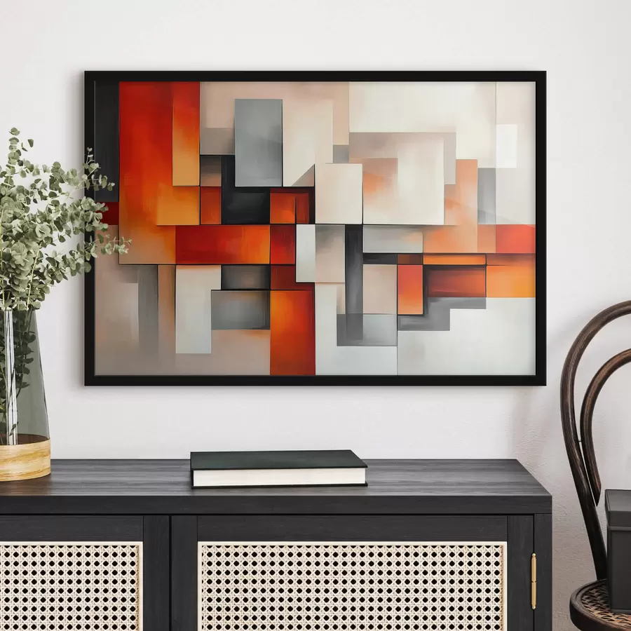 Fototapeedid Geomeetriline abstraktsioon f42554