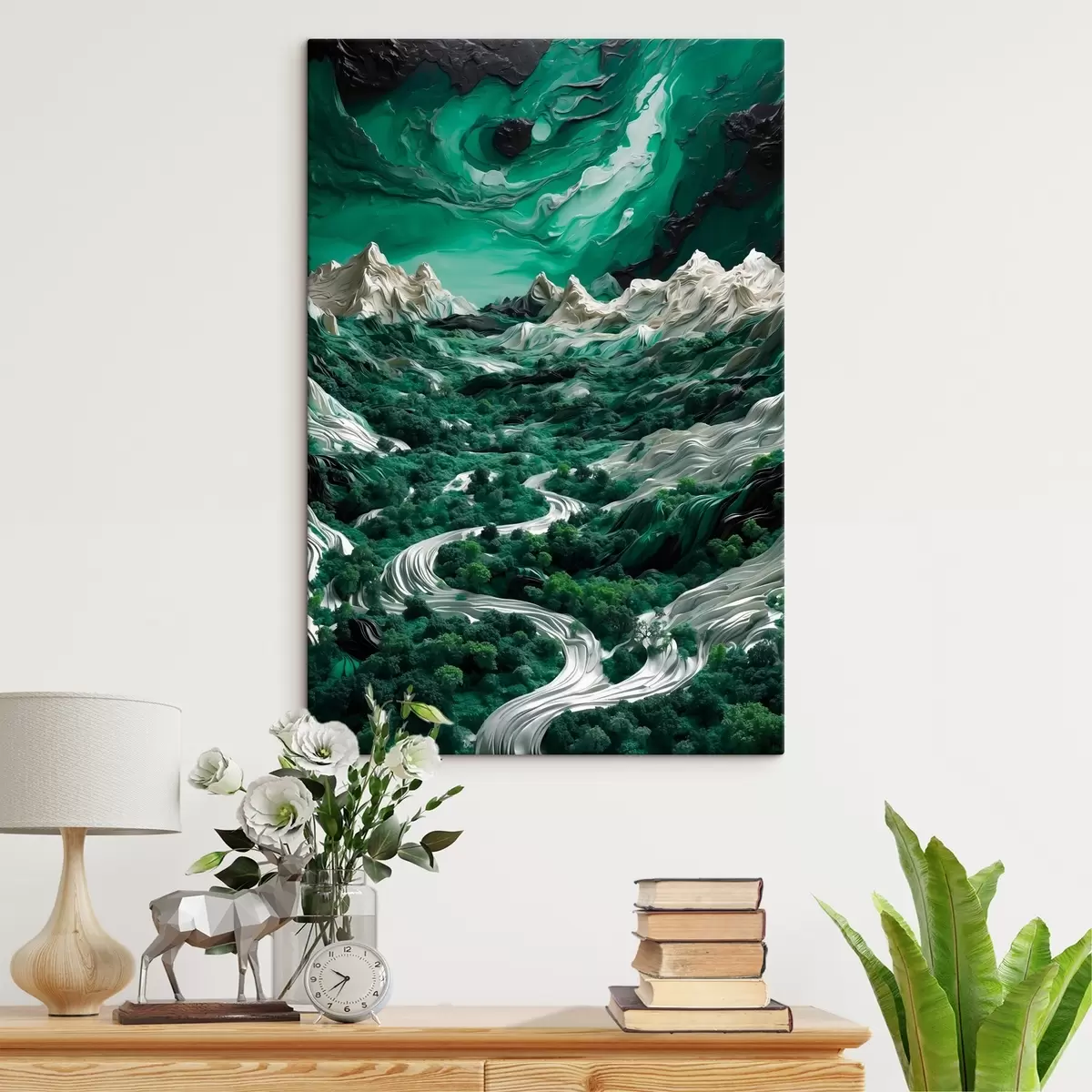 Pilt Tagasihoidlikud mäed ja mets s42512