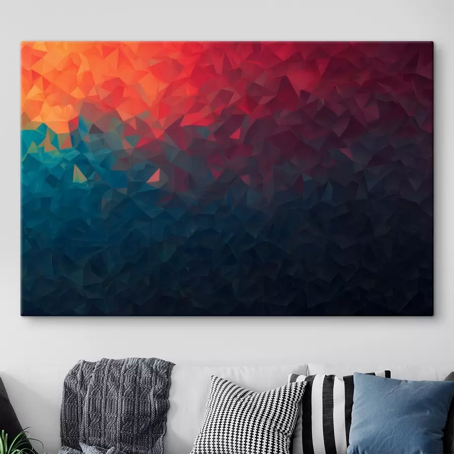 Pilt Üleminek oranžist siniseks s42513