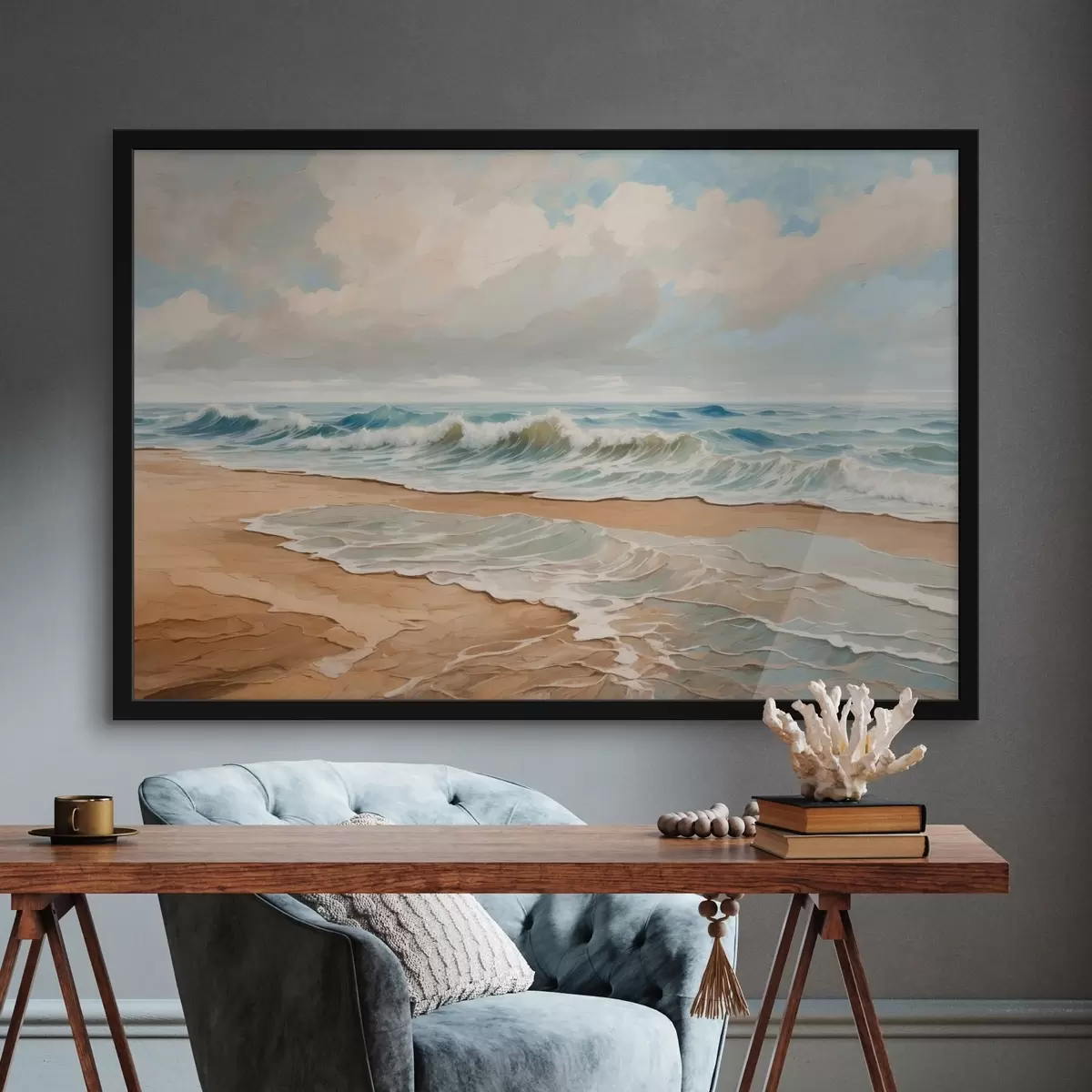 Plakat Rand ja meri f42540