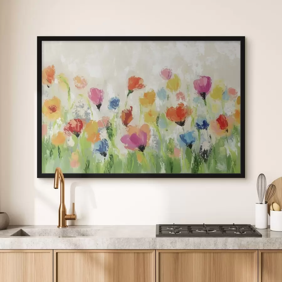 Fototapeedid Värvilised lilled f42631