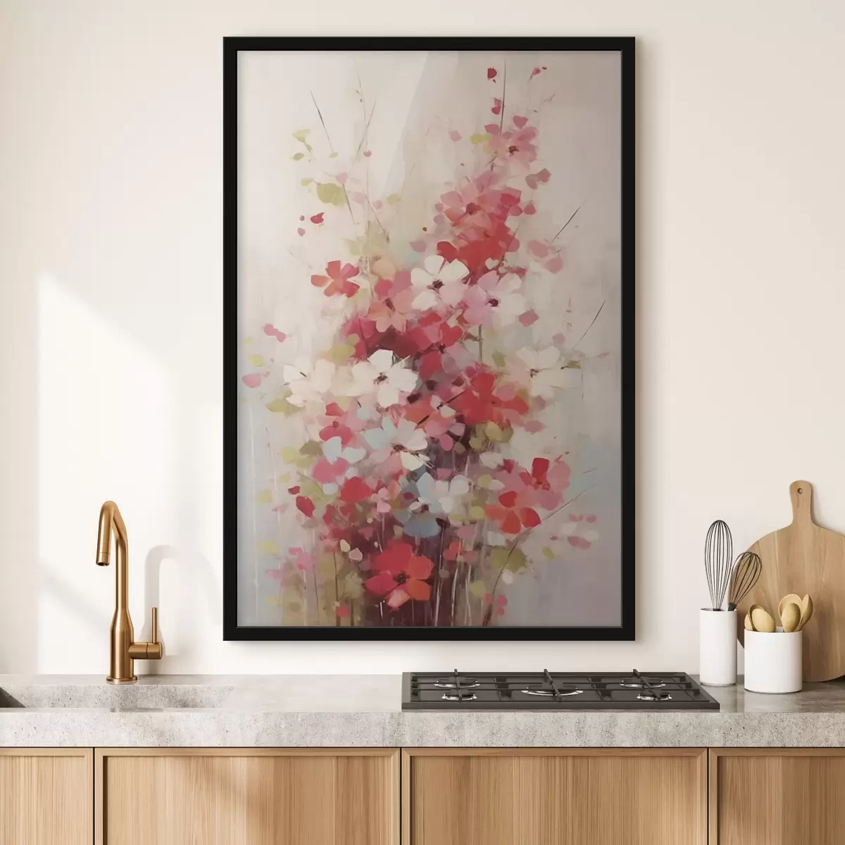 Plakat Värviline lillepõõsas f42643