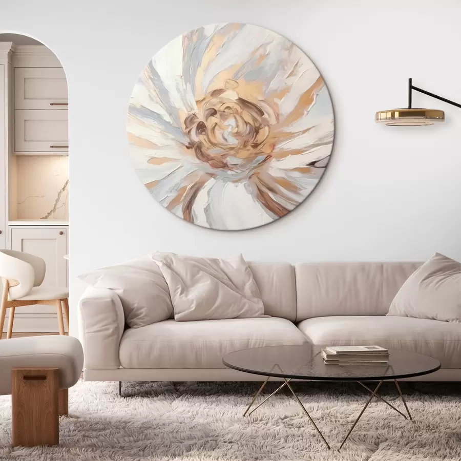 Pilt Suur valge lille trend r42636