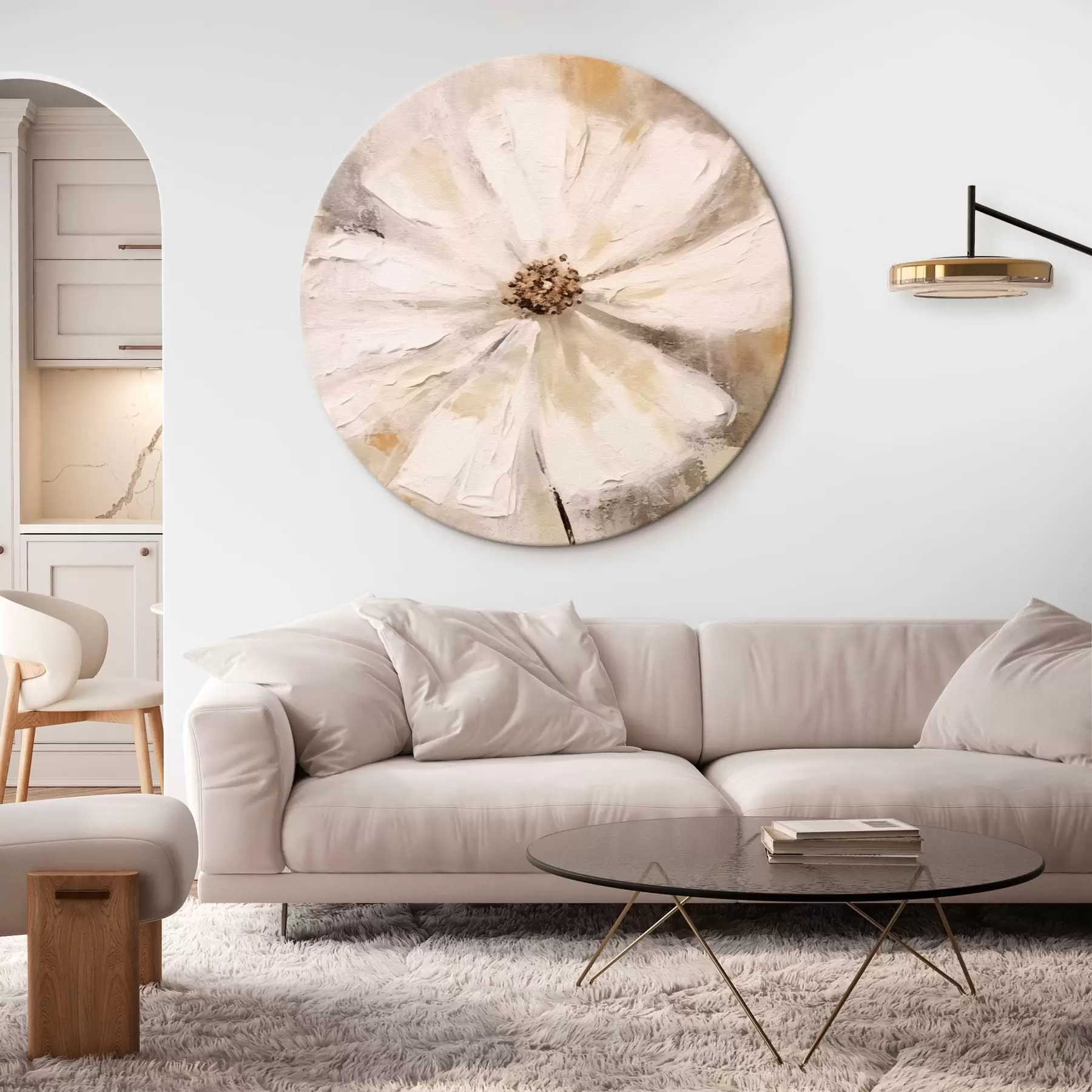 Pilt Valge lillede trend r42640