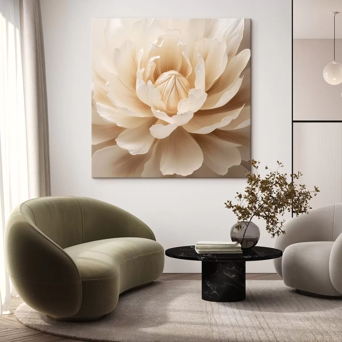 Pilt Kreemjas lill s42656