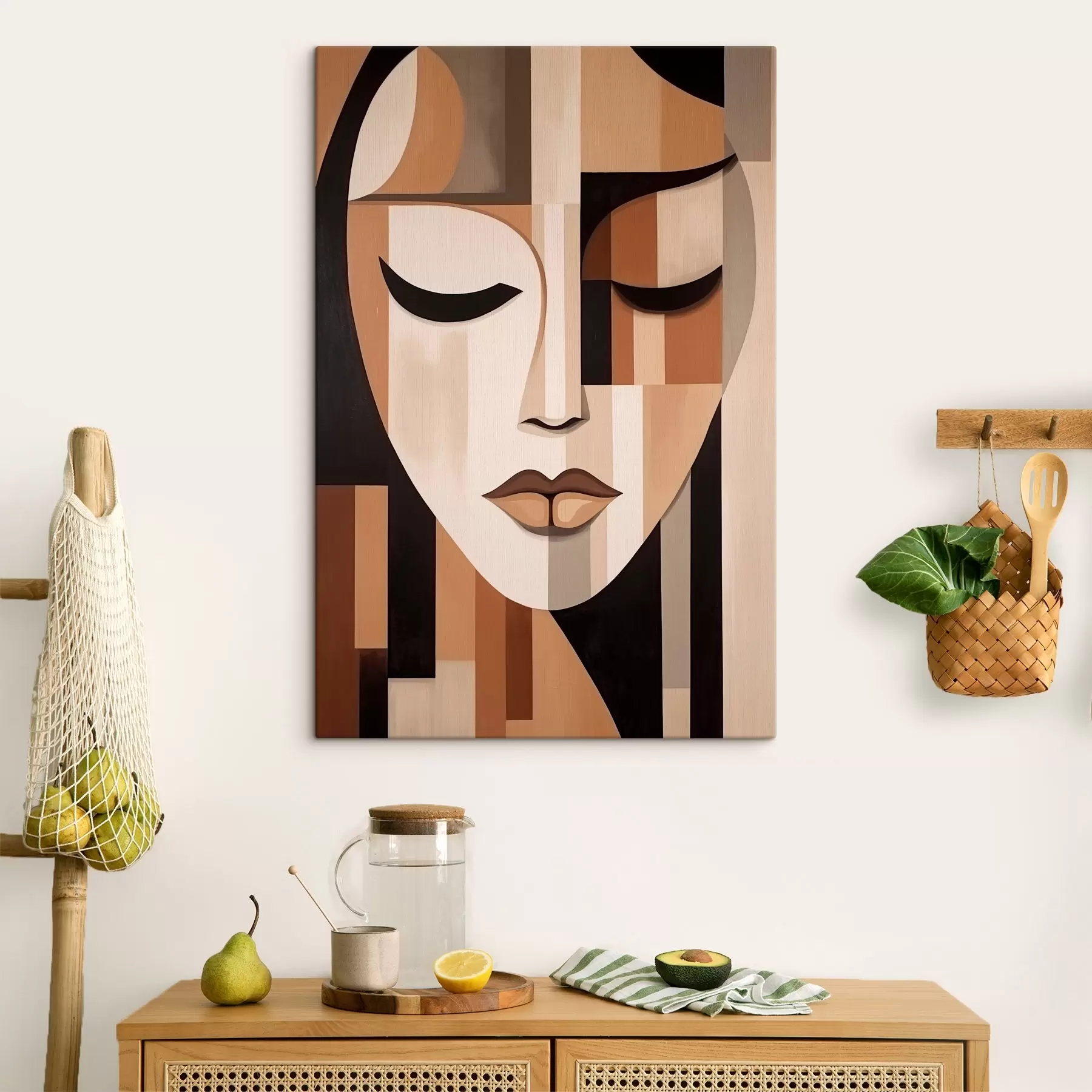 Fototapeedid Geomeetriline portree s42657