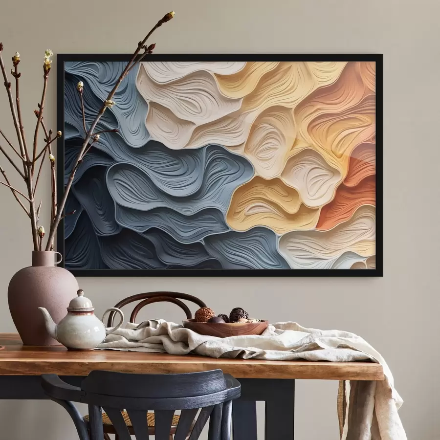 Pilt Abstraktne värvikihtide tekstuur f42647