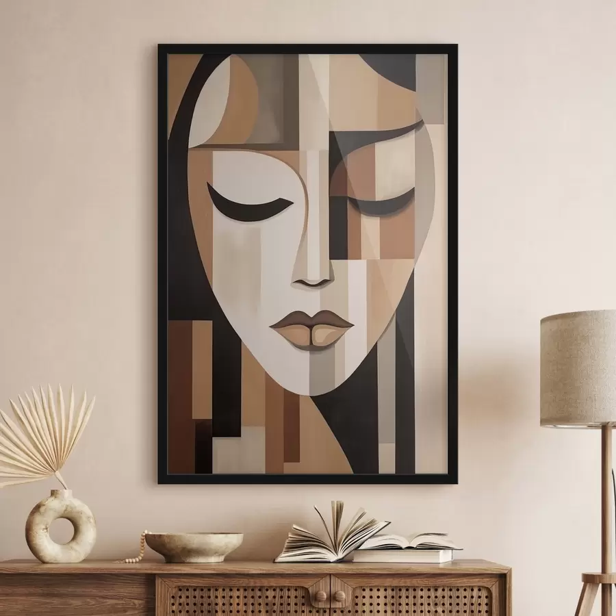 Fototapeedid Geomeetriline portree f42657