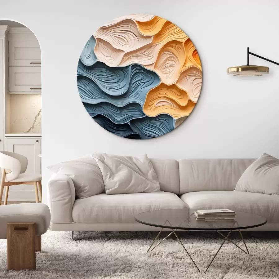 Pilt Abstraktne värvikihtide tekstuur r42647