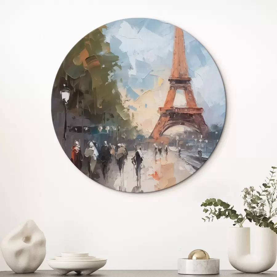 Pilt Pariisi tänava abstraktne maastik r42755