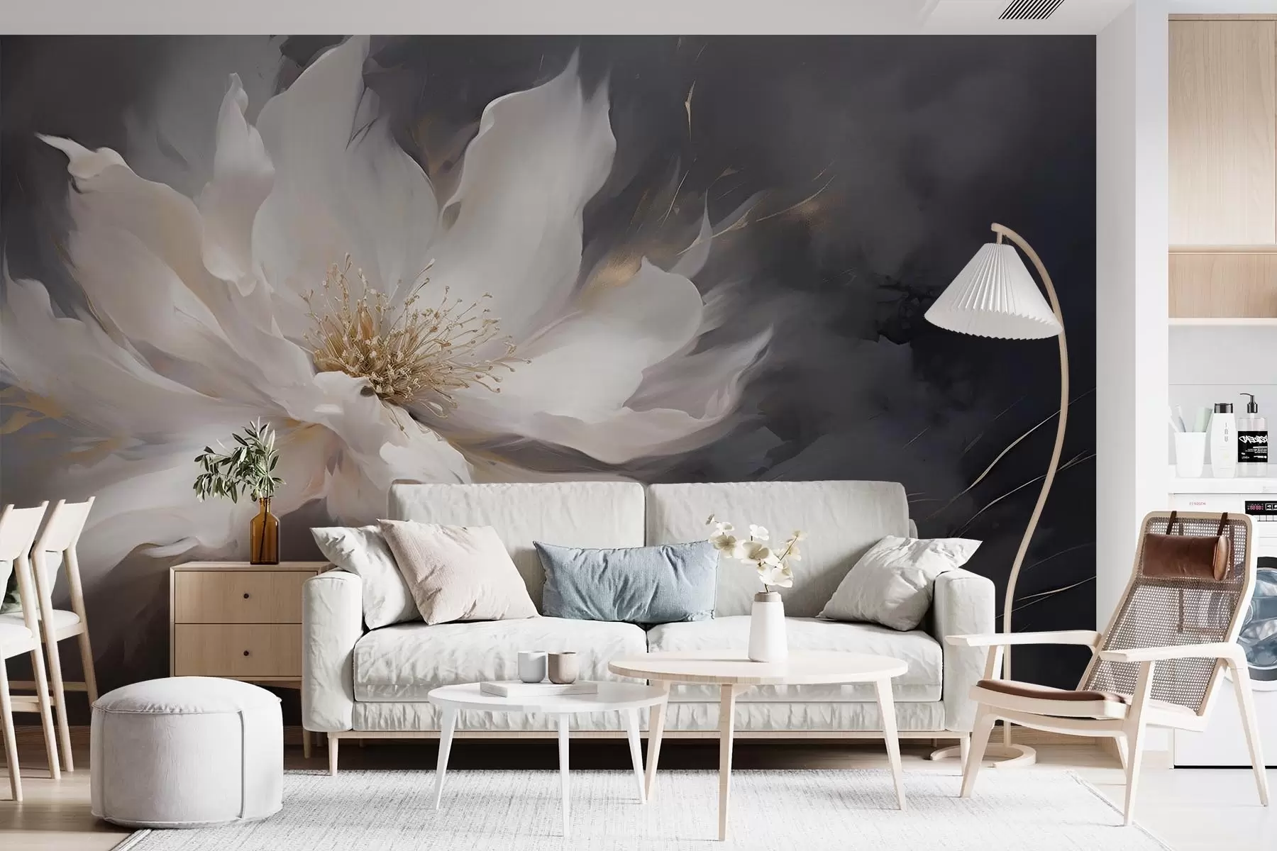 Fototapeedid Abstraktne lill w08734