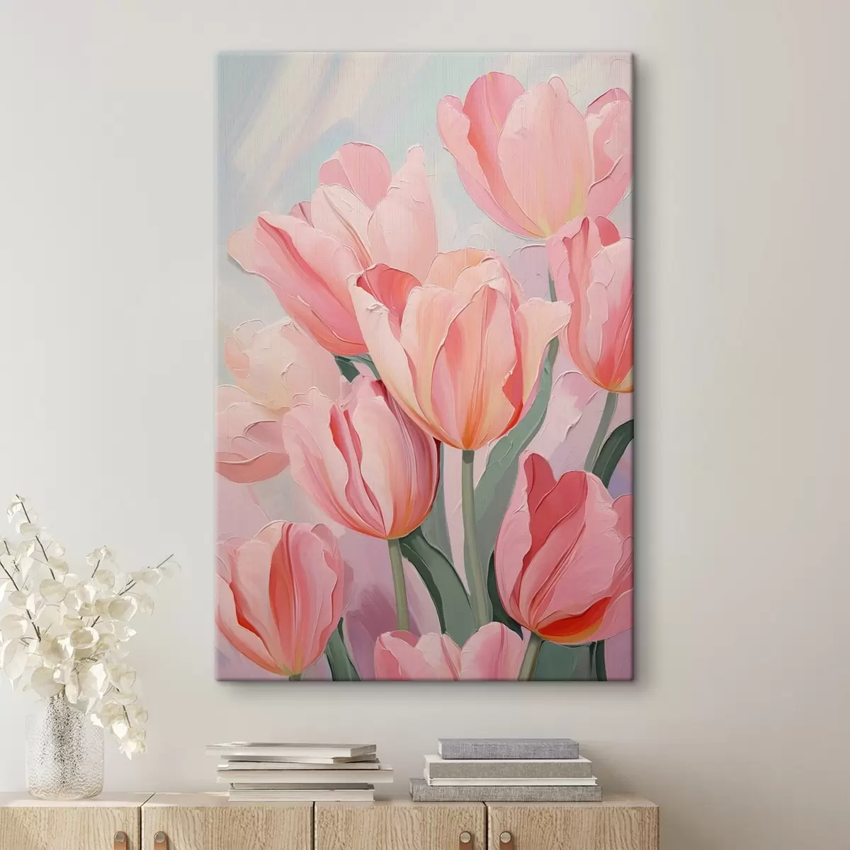 Pilt Tulipsi imitatsiooni maalimine s42841