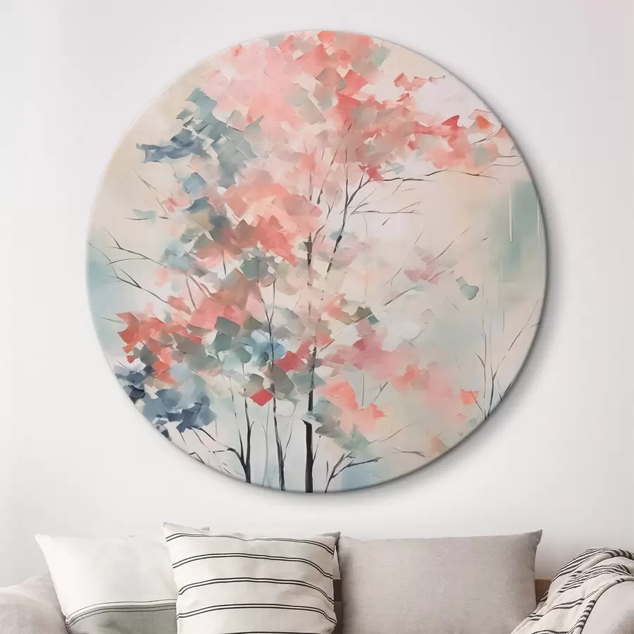 Pilt Abstraktne puu imitatsiooni maal r42842