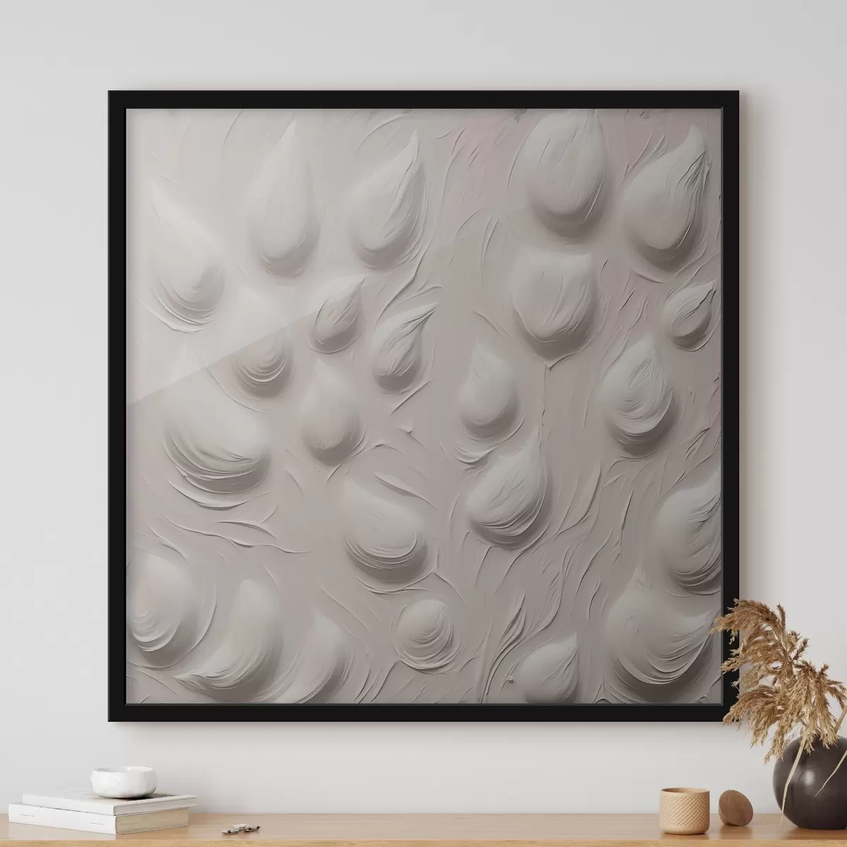 Plakat Abstraktsioon koos kumeruste jäljendamisega f42827