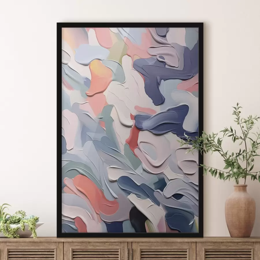 Fototapeedid Abstraktsiooni imitatsioon pintslitõmbed f42839