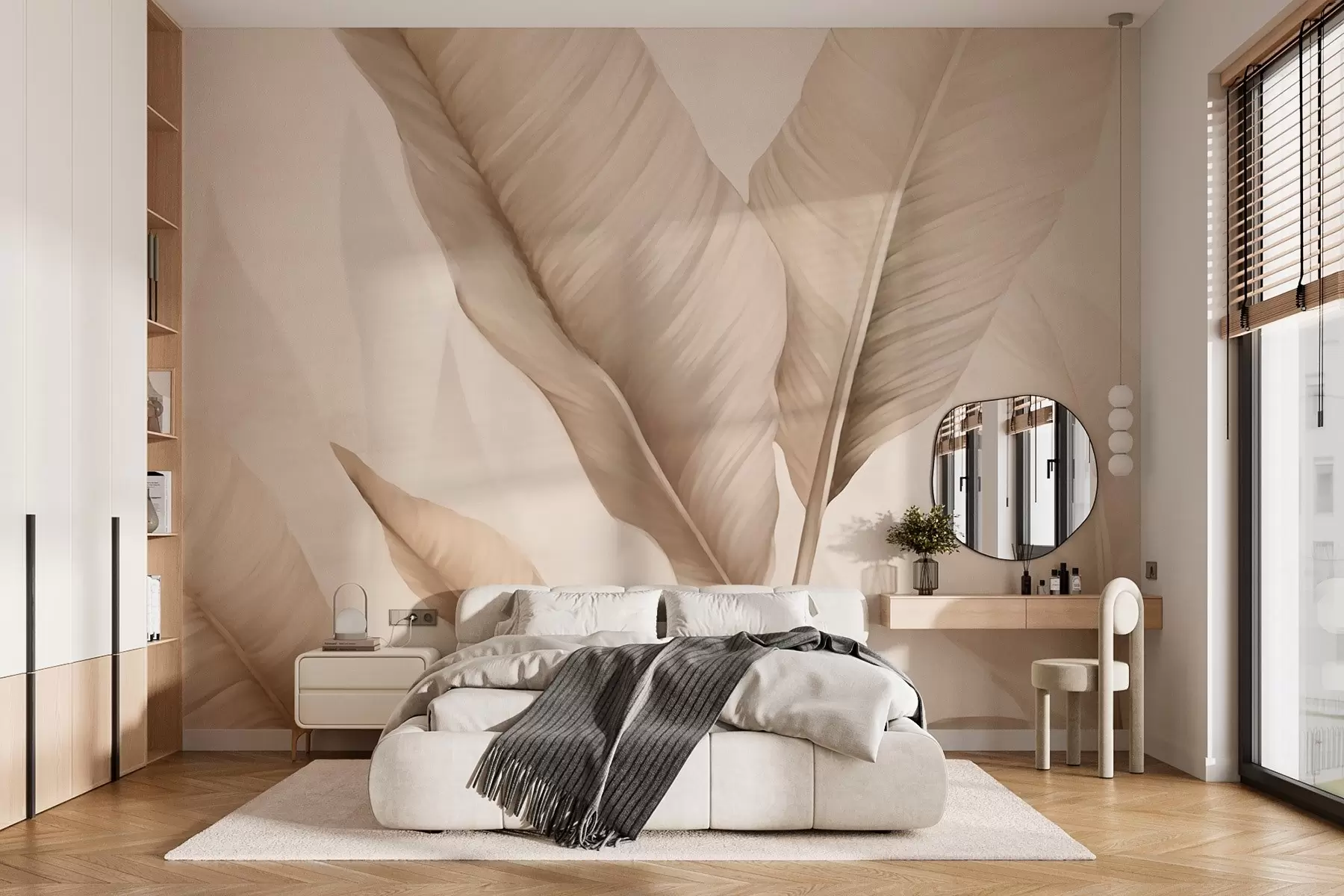 Fototapeedid Suured lehed w03053