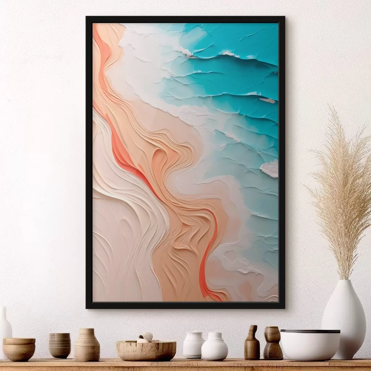 Plakat Abstraktne meremaastik f42903