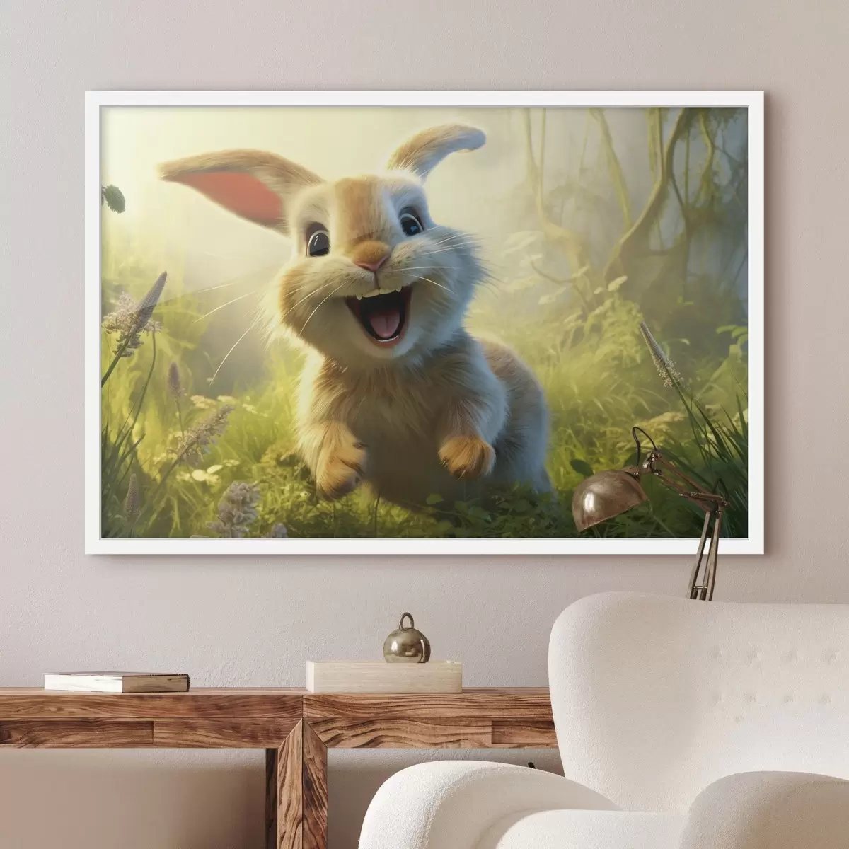 Plakat Loomad, armas jänes f42893