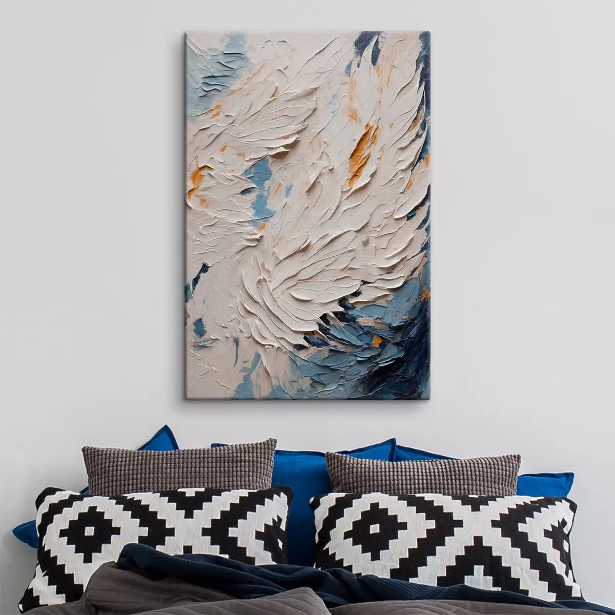 Pilt Abstraktne tiib õlimaali stiilis s42761