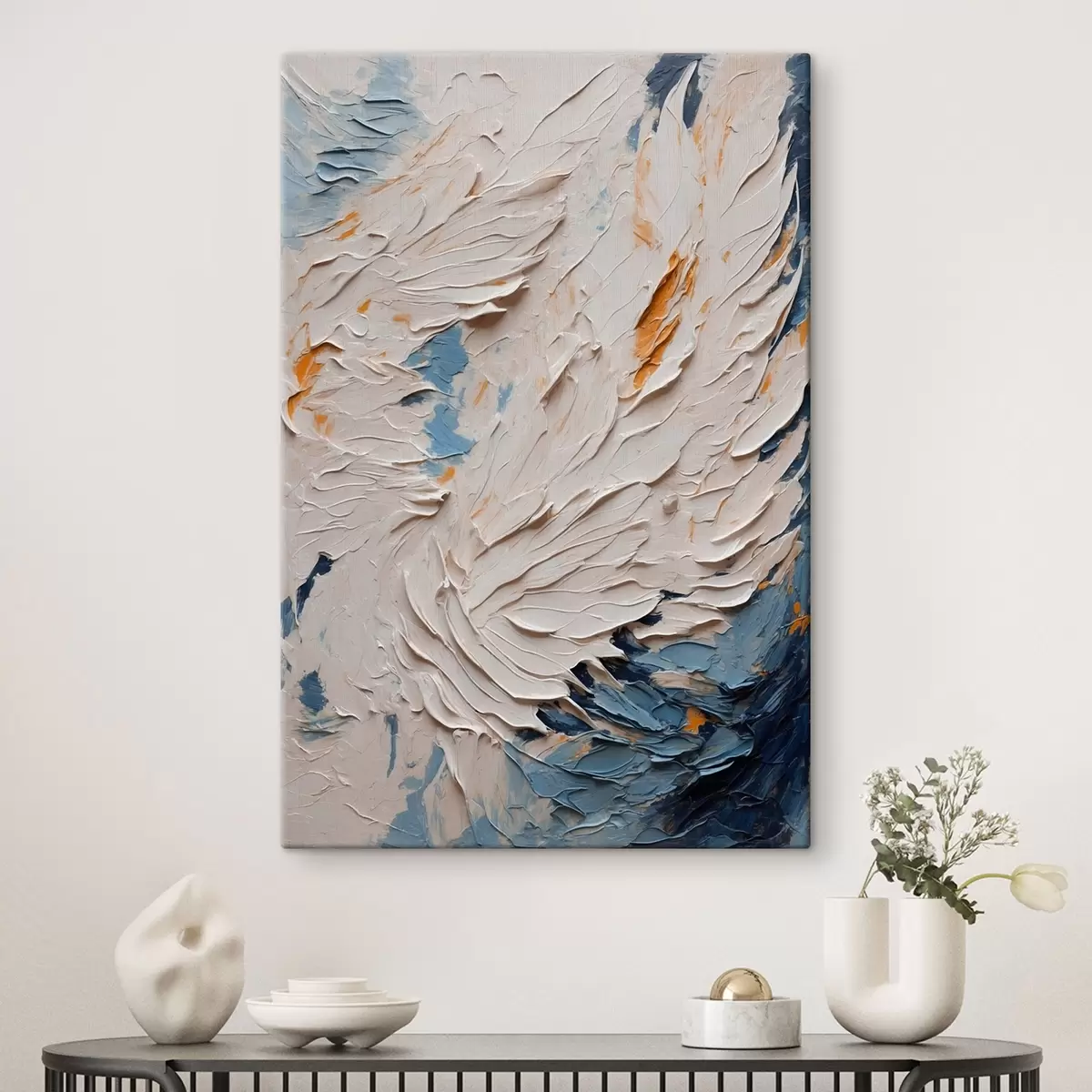 Pilt Abstraktne tiib õlimaali stiilis s42761