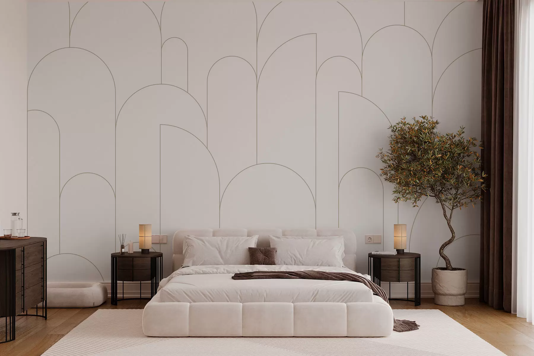 Fototapeedid Minimalistlikud kaared w03145v1