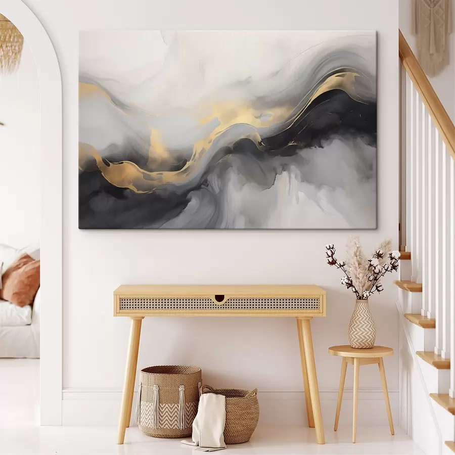 Pilt Vesivärvi imitatsioon, abstraktsioon s42889