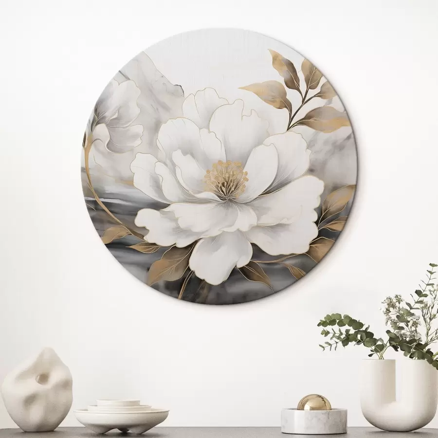 Pilt Suur abstraktne lill akvarellitaustal r42966