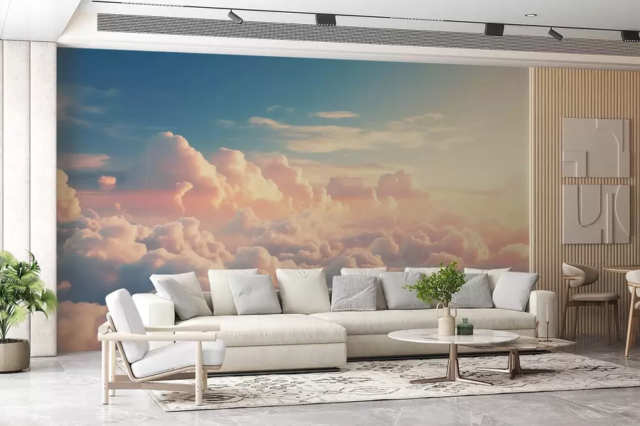 Fototapeedid Õrnad pilved taevas w08803