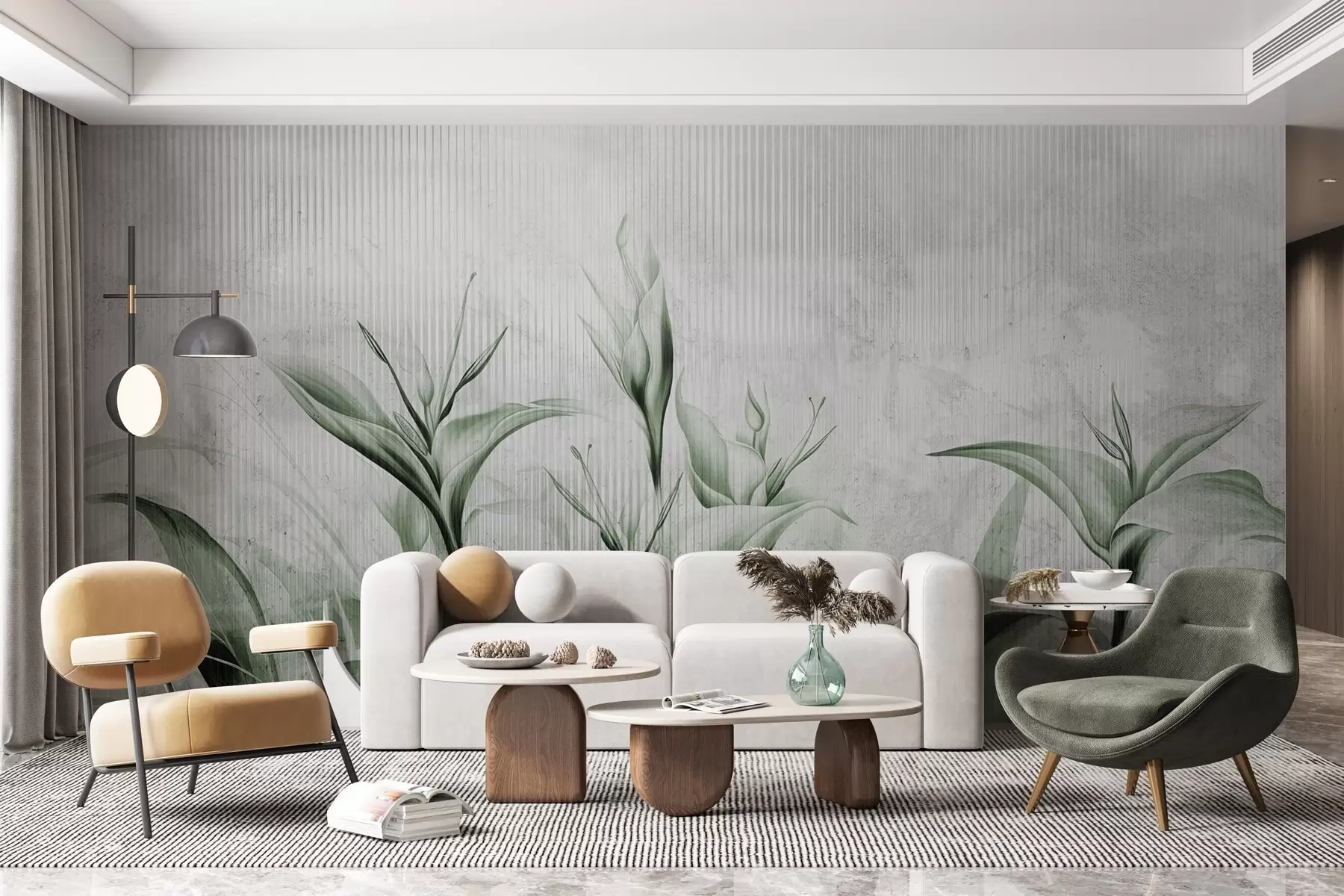 Fototapeedid Juugendstiilis lehed w03212v3