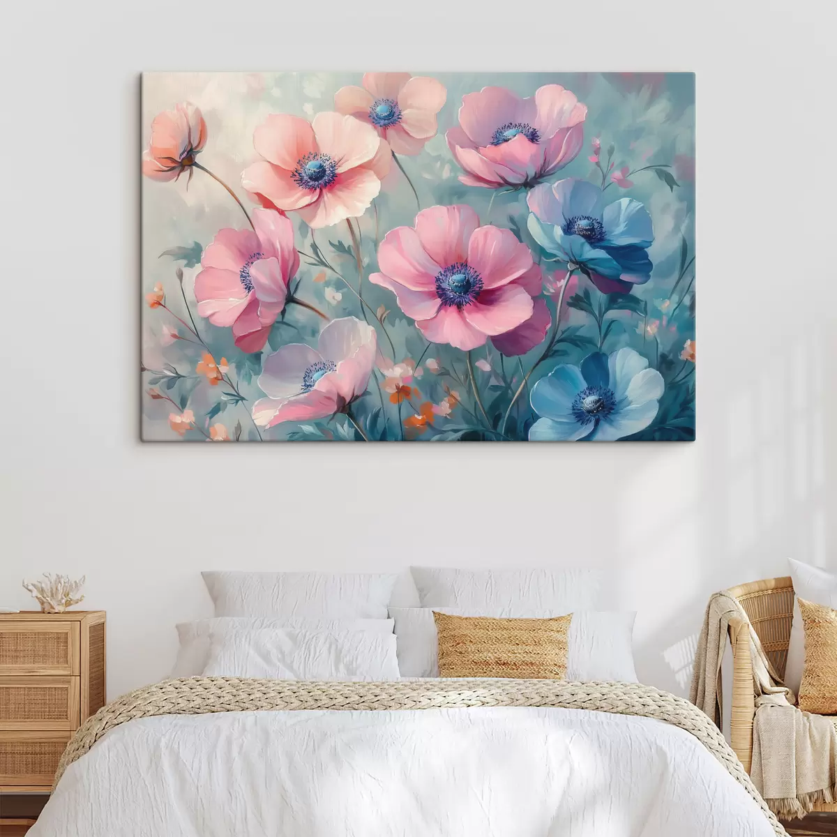 Pilt Värvilised lilled põllul s42973