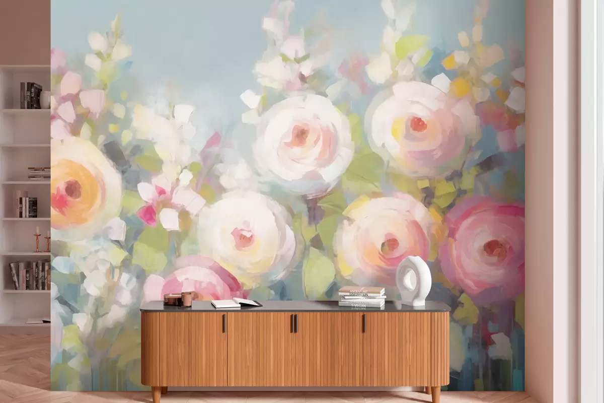 Fototapeedid Värvilised lilled w03213