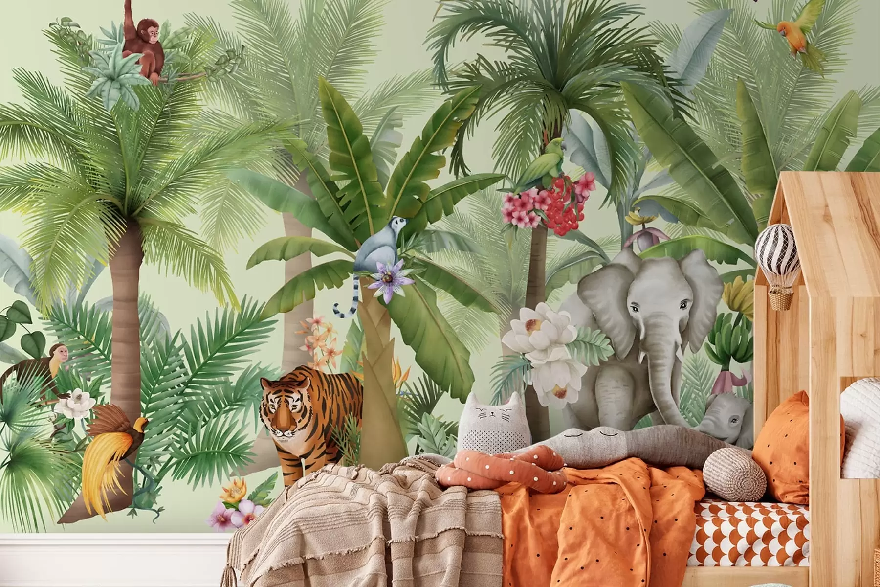 Fototapeedid Džungli- ja troopilised loomad w03225