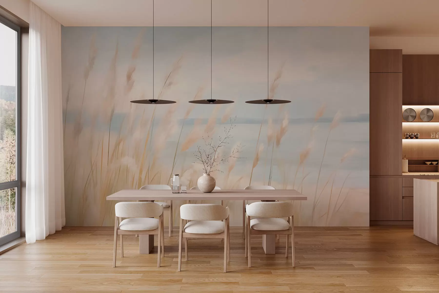 Fototapeedid Pampas Taimed w03231