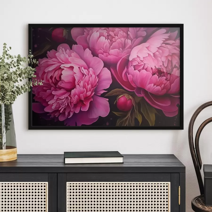 Fototapeedid Abstraktsioon lillades ja kollastes toonides f43004