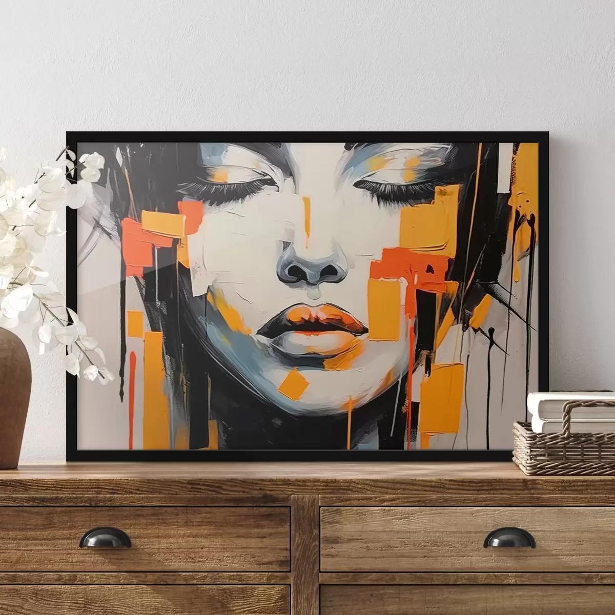 Plakat Abstraktne portree f43019