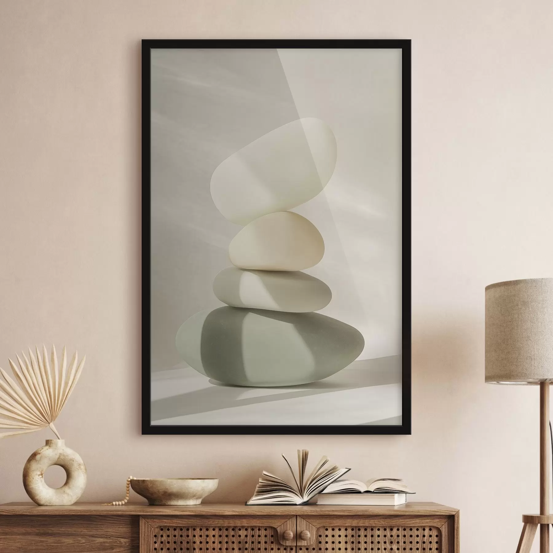 Fototapeedid Realistlikud kivid, pastelsed värvid, loomulik valgustus f43049