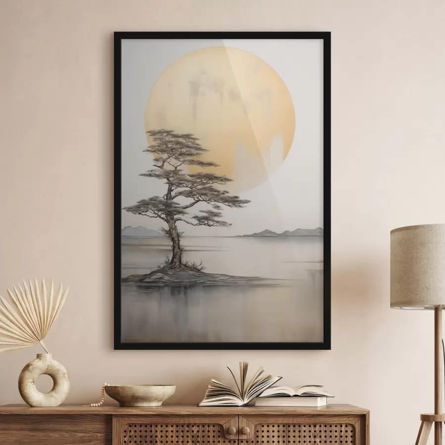 Fototapeedid Vaikus üle vee