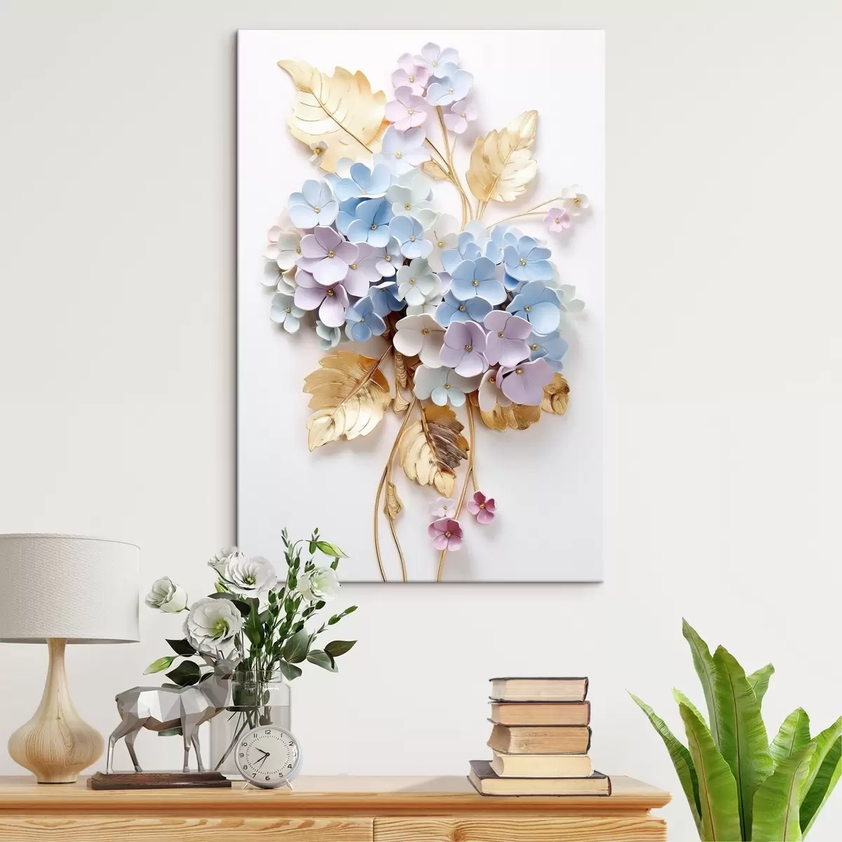 Pilt Hortensiate õrnad oksad s43122