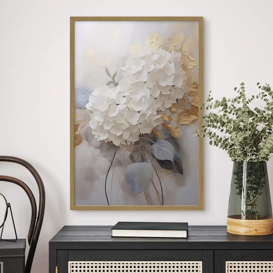 Fototapeedid Lopsakas hortensia f43130