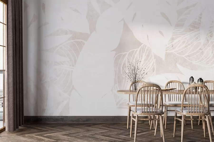 Fototapeedid Abstraktne taimede muster w03270v2