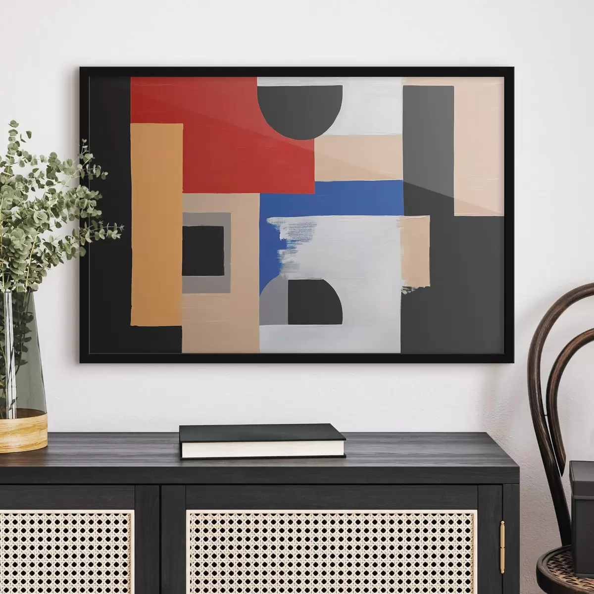 Plakat Geomeetriline abstraktsioon f42993