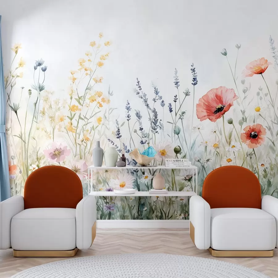 Fototapeedid metsalilled ja moonid löökide tehnikas w03281