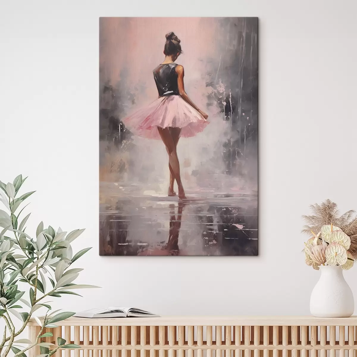 Pilt Tüdruk roosa seelikuga s43204