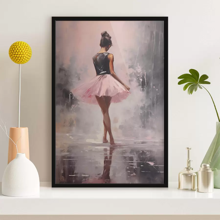 Fototapeedid Tüdruk roosa seelikuga f43204