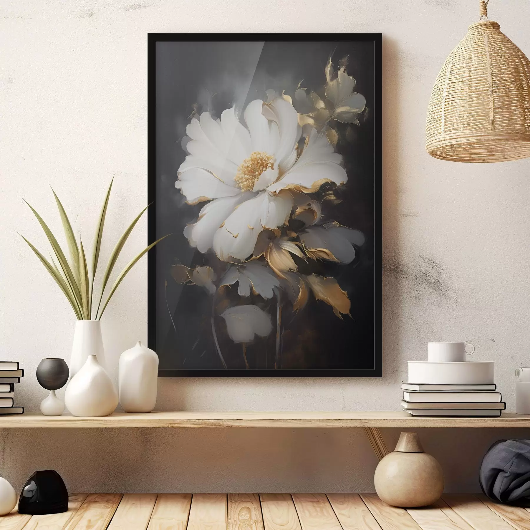 Fototapeedid Suur kerge lill f43208